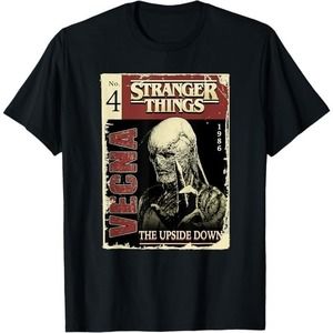 Stranger Things 4 Vecna Comic Book Cover T-Shirt